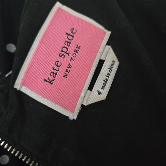 Kate Spade Fiorella polka dot dress sz 4 - Picture 5 of 6